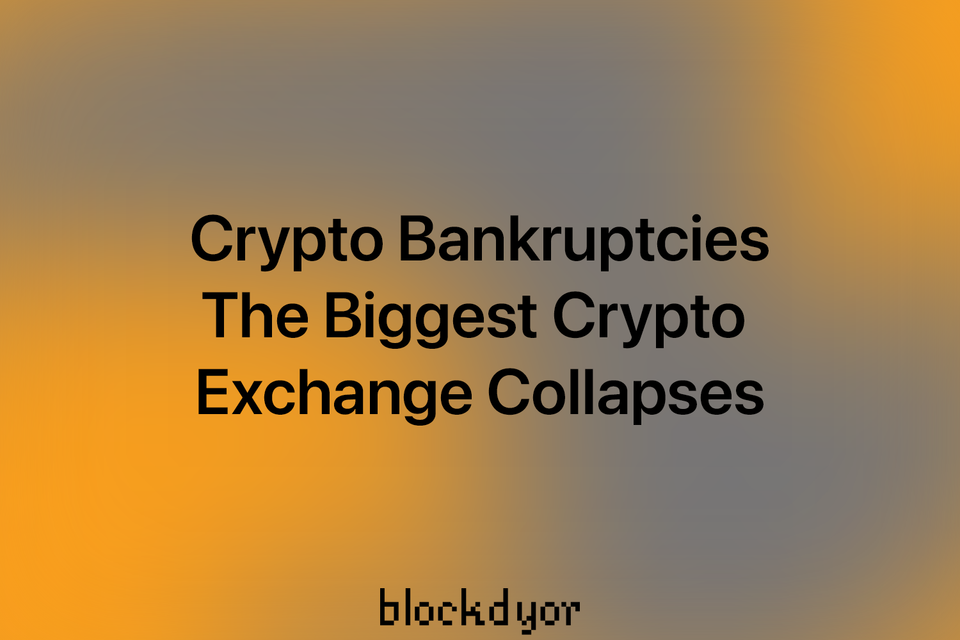 Crypto Bankruptcies The Biggest Crypto Exchange Collapses