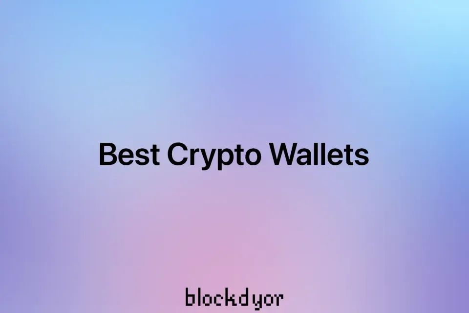 Best Crypto Wallets