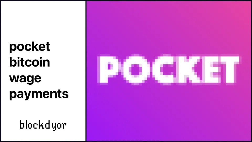 Pocket Bitcoin Wage Payments